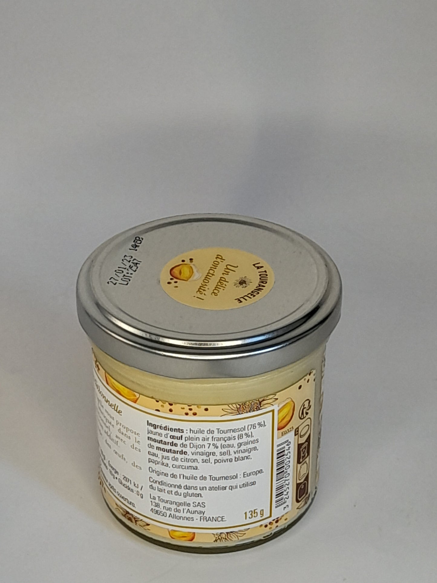 Mayonnaise traditionnelle 135G