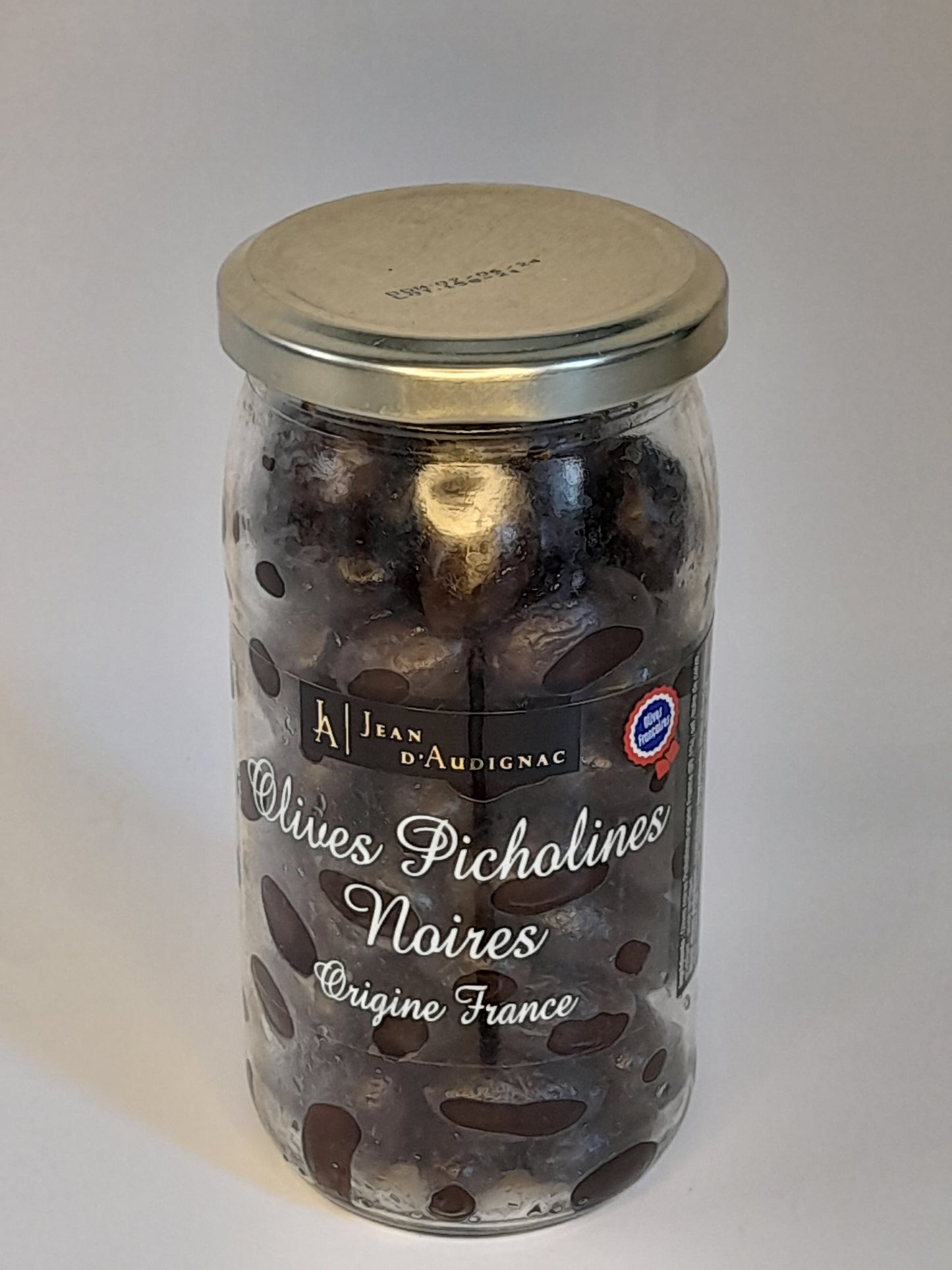 Olives picholines noires. Origine France. 200G