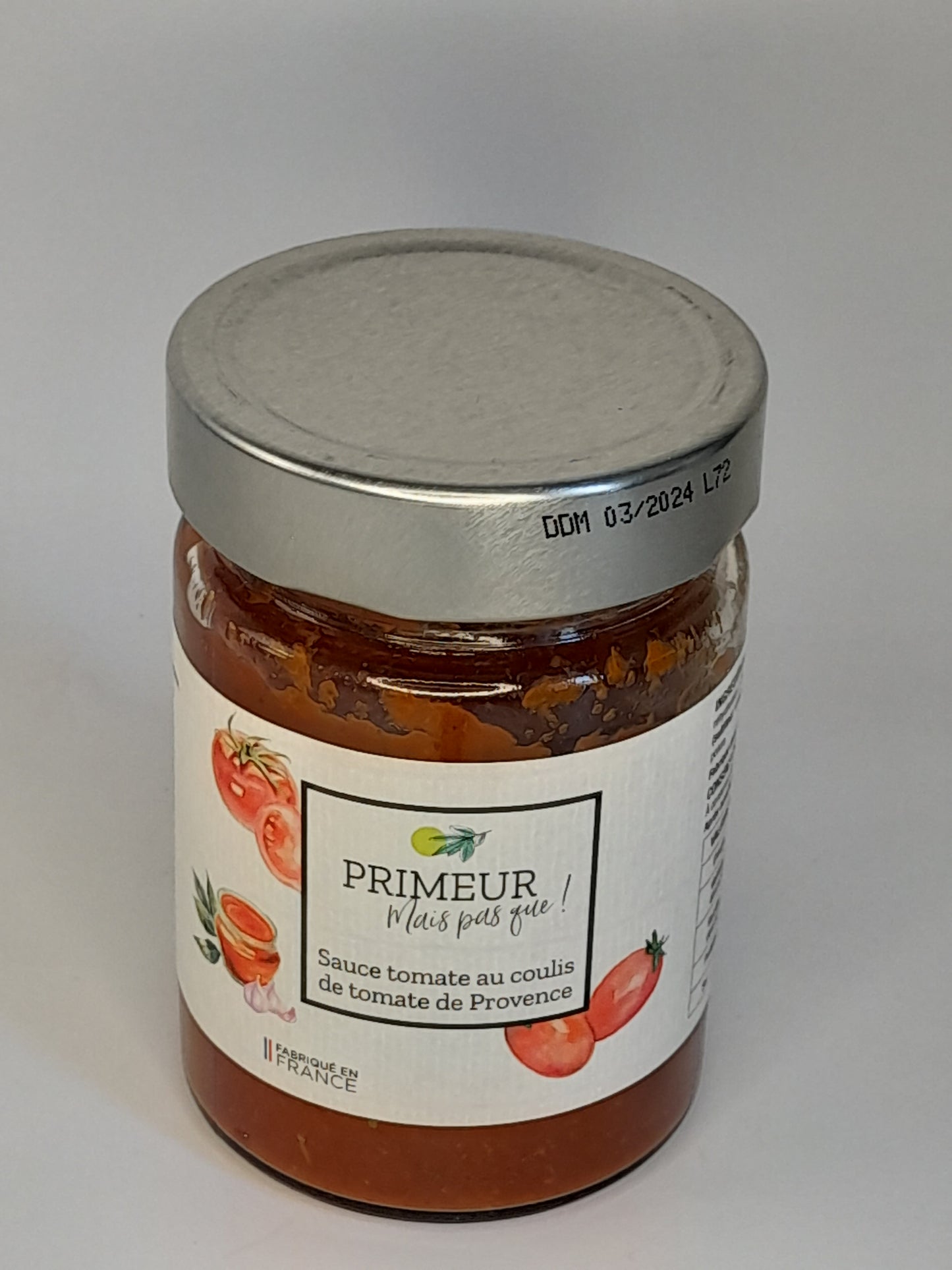 Sauce tomate au coulis de tomate de Provence. 300G