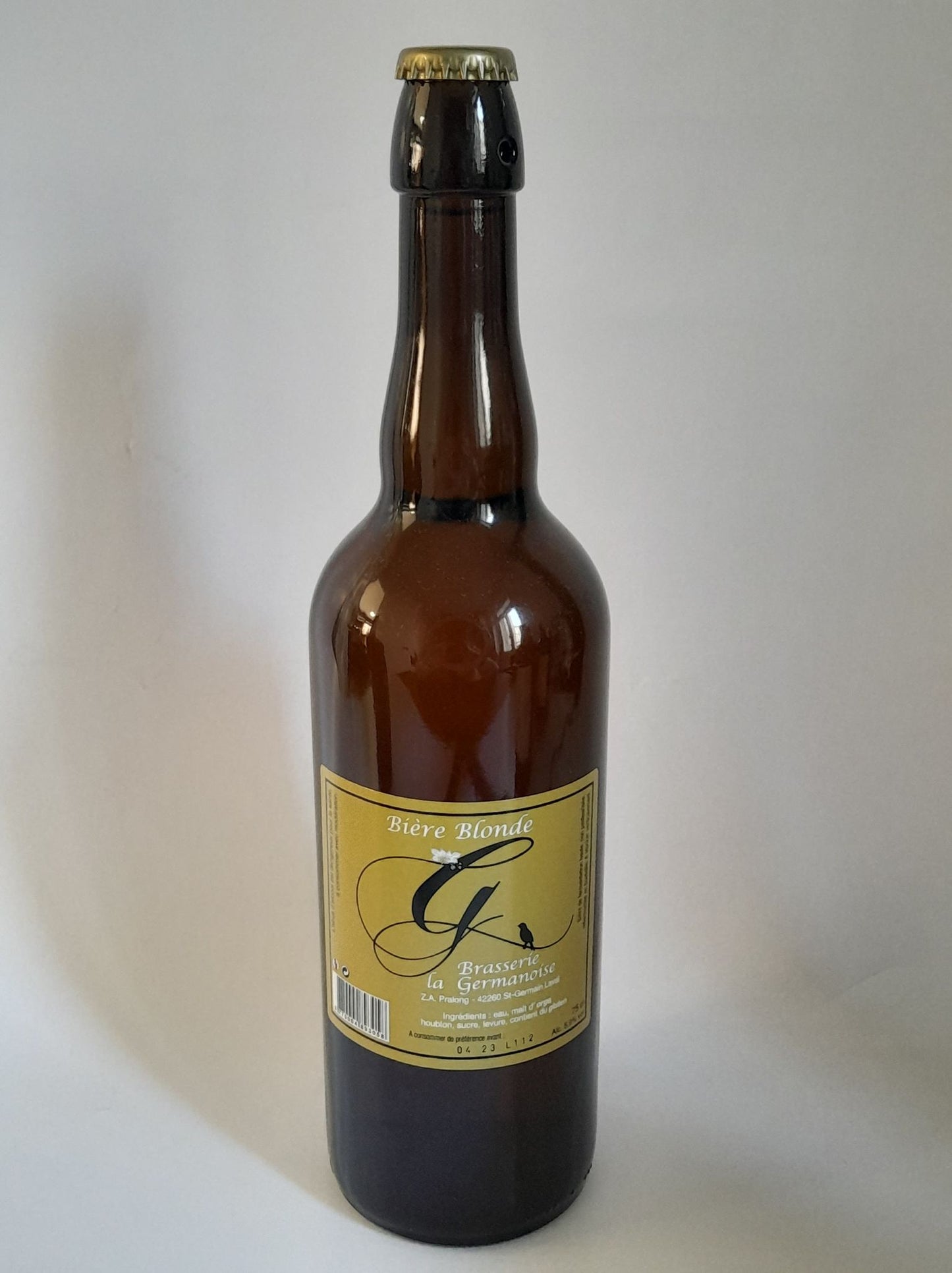 Bière Blonde la Germanoise (42)  75CL