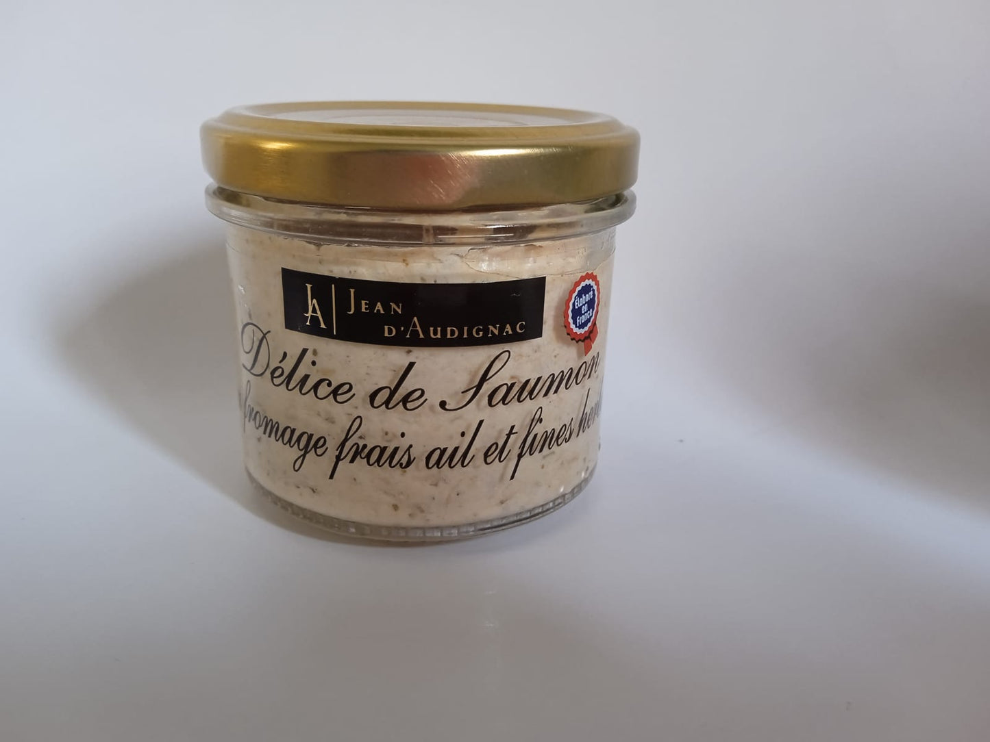 Délice de saumon au fromage frais ail et fines herbes 90G