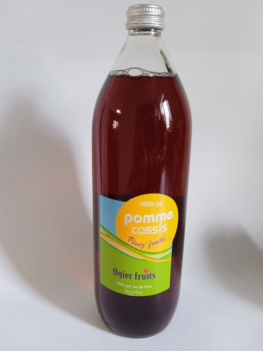 Jus pomme cassis