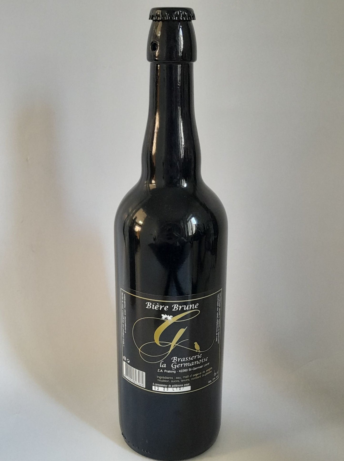 Bière Brune la Germanoise (42)  75CL