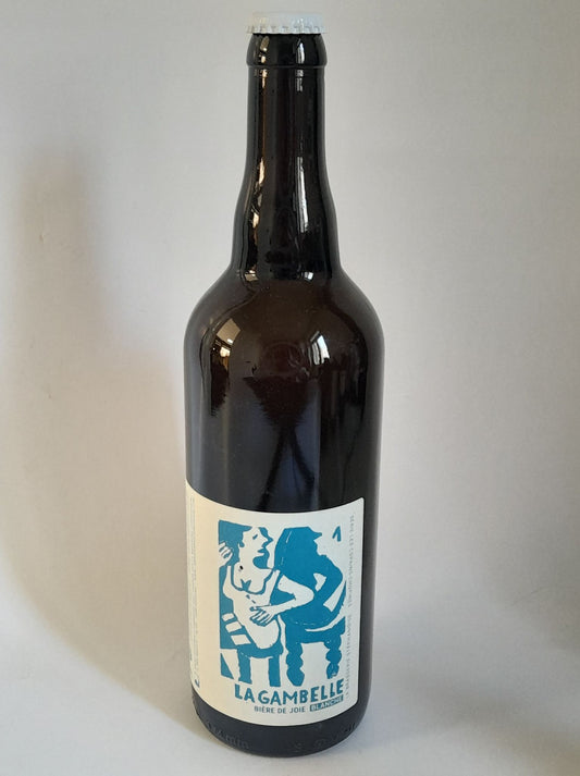 La Gambelle bière blanche 75cl La brasserie Stéphanoise