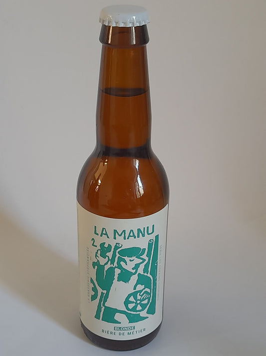 La Manu bière Blonde 33CL La Brasserie Stéphanoise